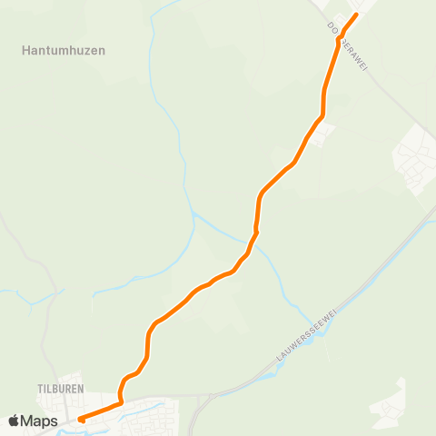 Qbuzz Easternijtsjerk - Dokkum Busstation map