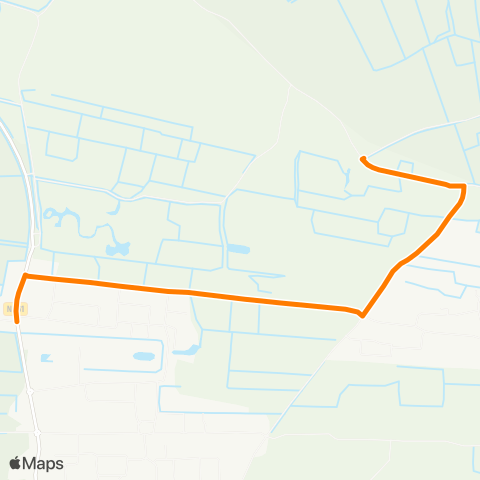 Qbuzz Readstjerk - Oentsjerk Heemstrastate map