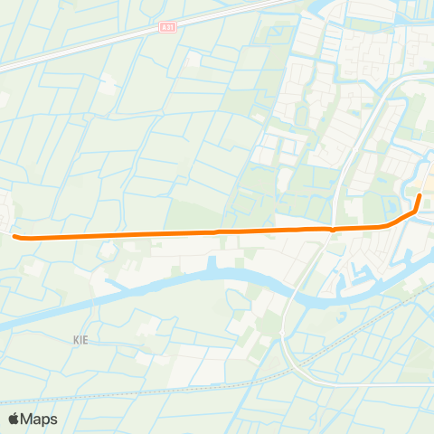 Qbuzz Herbaijum - Franeker Voorstraat map
