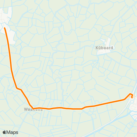 Qbuzz Lollum - Wommels Provincialeweg map