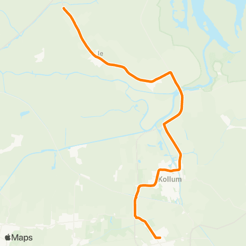 Qbuzz Jouswier - Buitenpost Station map