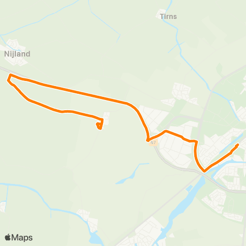 Qbuzz Folsgare - Sneek Busstation map