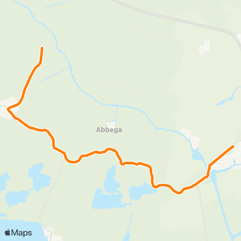 Qbuzz Wolsum - IJlst Station map