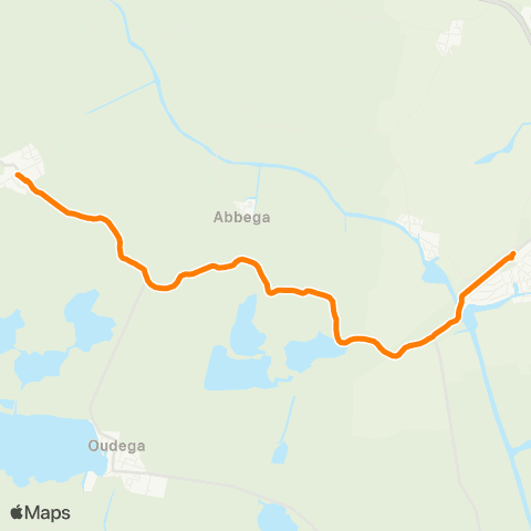 Qbuzz Blauwhuis - IJlst Station map