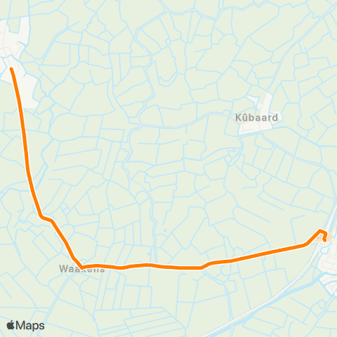 Qbuzz Lollum - Wommels Provincialeweg map