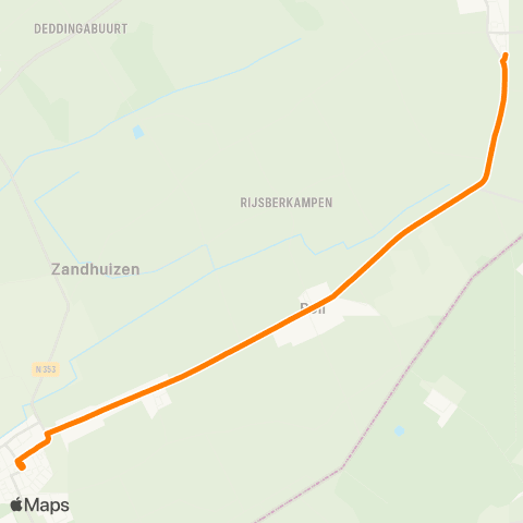 Qbuzz Elsloo - Noordwolde Vlechtmuseum map