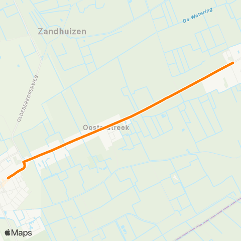 Qbuzz Boijl - Noordwolde Vlechtmuseum map