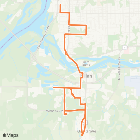 IL Schools RI Schools map