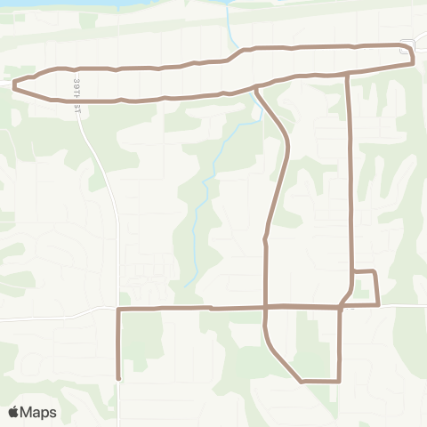 IL Schools Moline Schools map