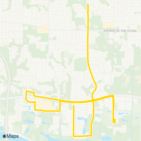 IL Schools Rt 62. Moline Schools map