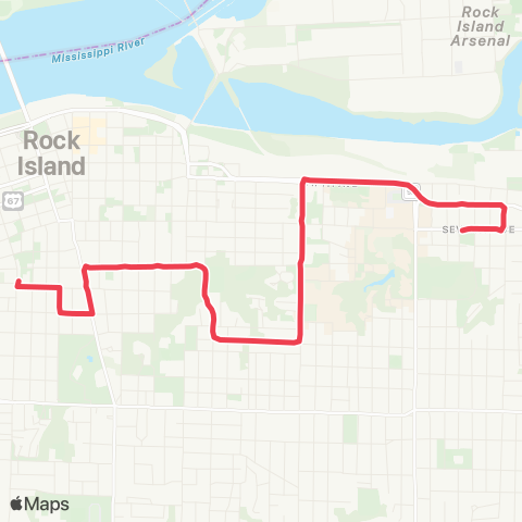 IL Schools RI Schools map