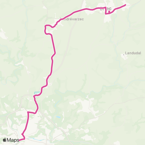 QUB Edern - Briec - Landrévarzec - Quimper map