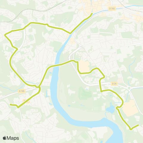 QUB Résistance - Université map