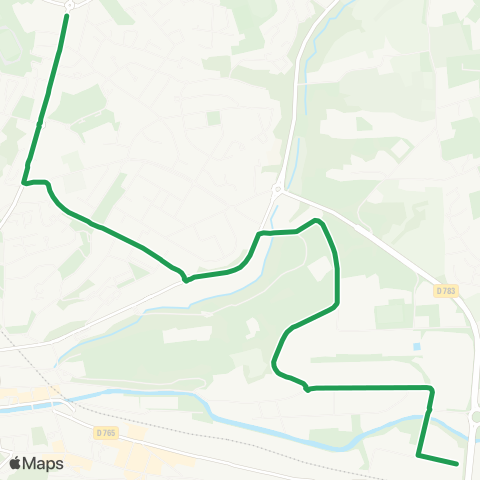 QUB Salle de l'Eau Blanche - Moulin vert map