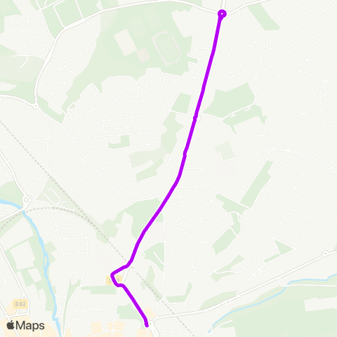 QUB Kemper'Ose P+R Croix Gardiens map
