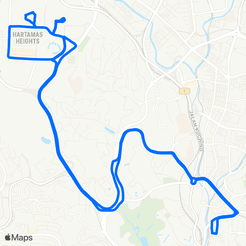 Rapid KL Hab Pasar Seni ~ Kompleks Mahkamah Jalan Duta map