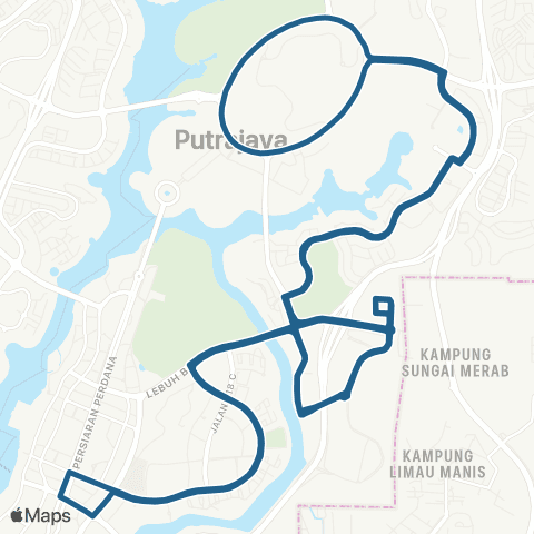 Rapid KL Presint 4 ~ Kompleks E map