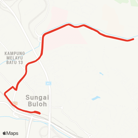 Rapid KL MTR Feeder T100 map