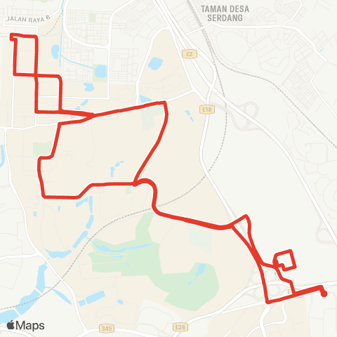 Rapid KL MTR Feeder T568 map