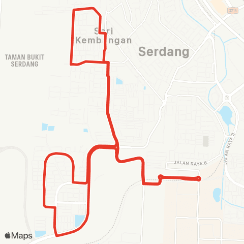 Rapid KL MTR Feeder T566 map