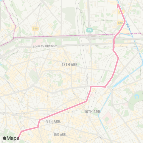 RATP France-Asie <> Concorde map