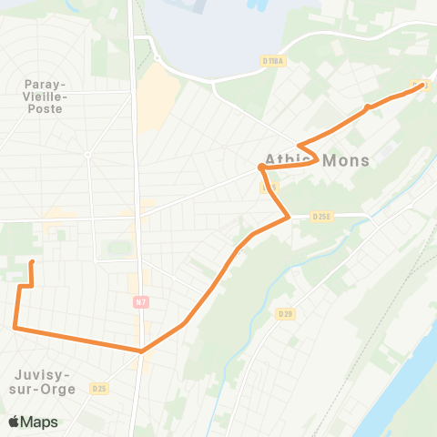 RATP Delalande Pasteur <> Noyer - Renard map