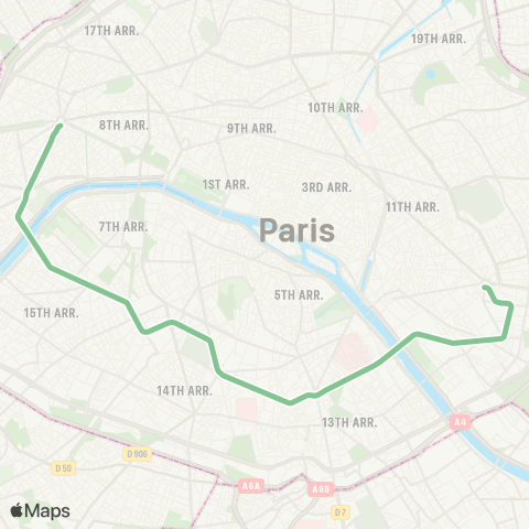 RATP Nation <> Charles de Gaulle-Étoile map