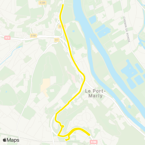 Île-de-France Mobilités Jean Moulin <> ︎Les Demeures map
