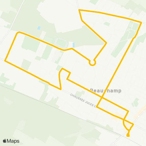Île-de-France Mobilités Gare de Montigny / Beauchamp <> ︎Gare de Montigny / Beauchamp map
