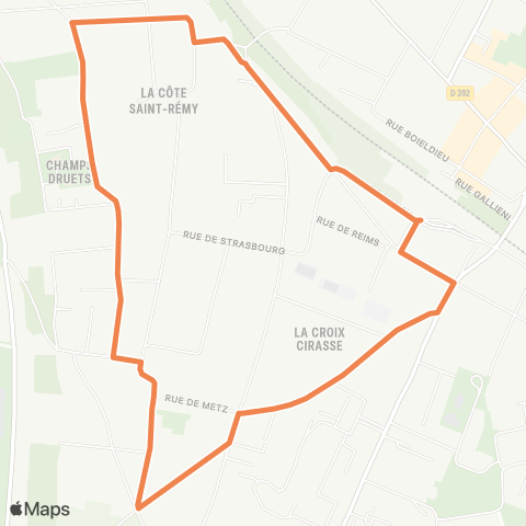 Île-de-France Mobilités Gare de Cormeilles en Parisis <> ︎Gare de Cormeilles en Parisis map