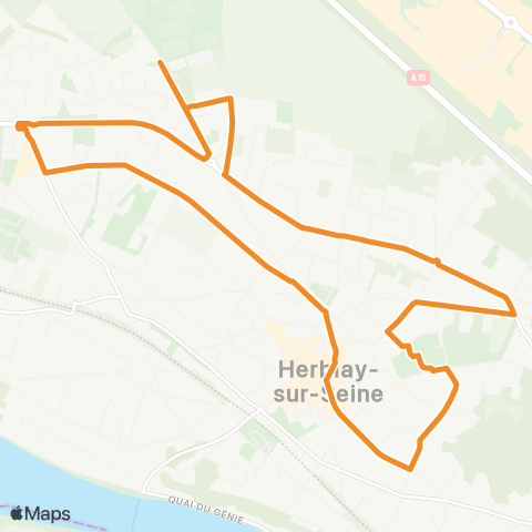 Île-de-France Mobilités Pl. de la Libération <> ︎Pl. de la Libération map