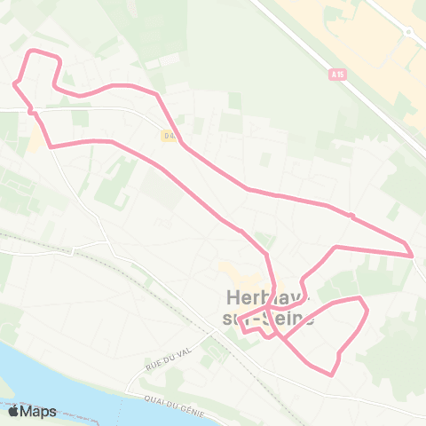 Île-de-France Mobilités Pl. de la Libération <> ︎Pl. de la Libération map