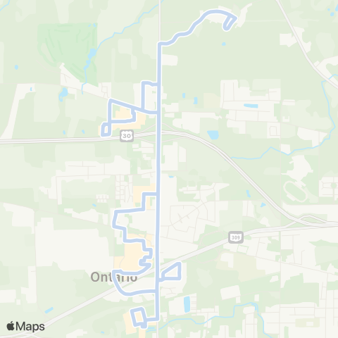 Richland County Transit Circulator map