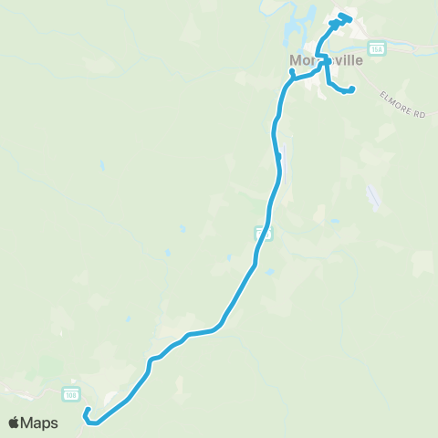 RCT Morrisville Shopping Shuttle map