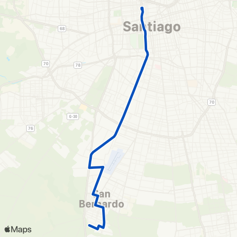 Red Maestranza - (M) Santa Ana map