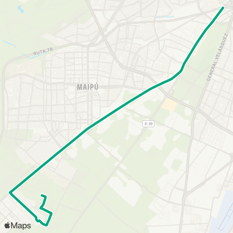 Red (M) Cerrillos - Ciudad Satelite map