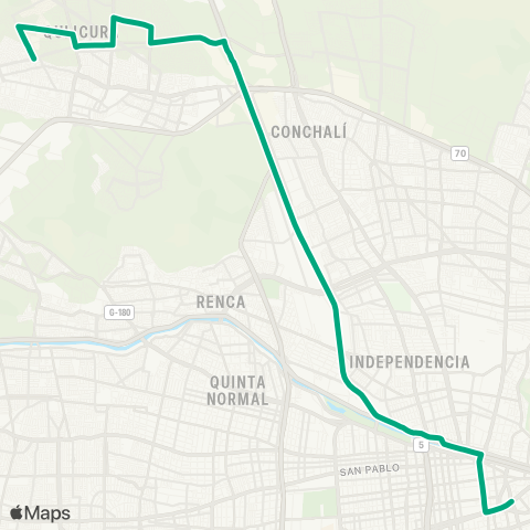 Red Rigoberto Jara - (M) Santa Lucia map