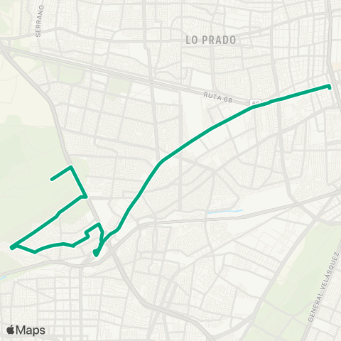 Red Mall Arauco Maipu - (M) San Alberto H map