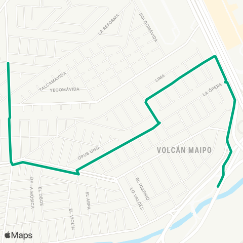 Red La Farfana - (M) del Sol map