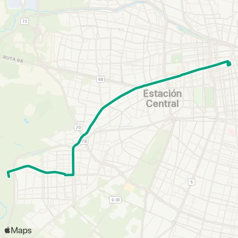 Red Rinconada - (M) u. de Chile map