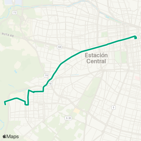 Red Rinconada - (M) u. de Chile map