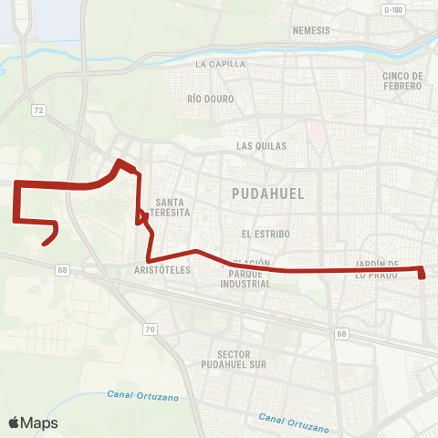 Red Enea - (M) San Pablo map