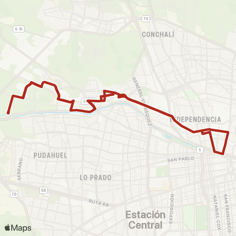 Red Miraflores - (M) Cerro Blanco map