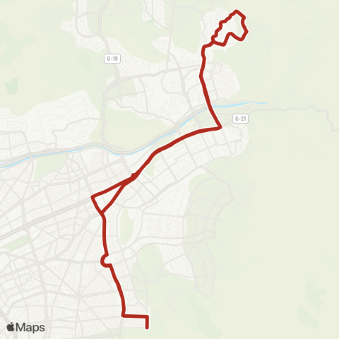 Red Vital Apoquindo - Parque del Sol map