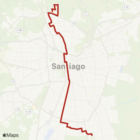 Red Pedro Fontova - Santo Tomas map