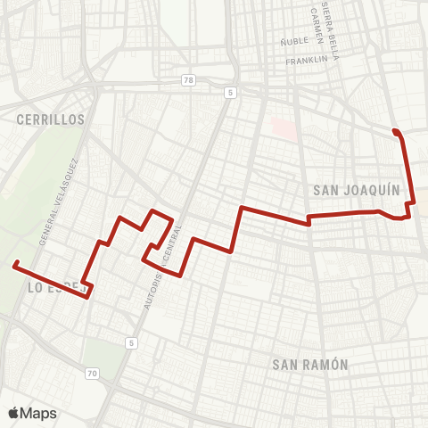 Red (M) Carlos Valdovinos - Jose Maria Caro map