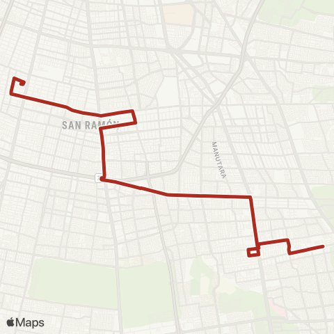 Red (M) lo Ovalle - Diego Portales map