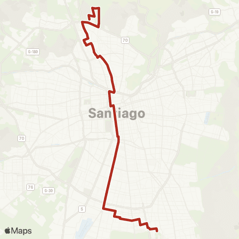 Red Pedro Fontova - Santo Tomas map