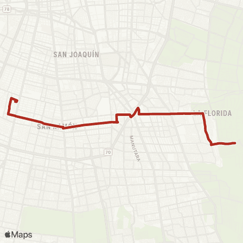 Red (M) lo Ovalle - Jardin Alto map