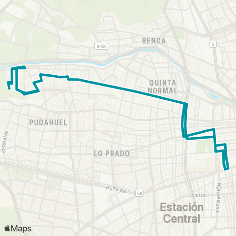 Red El Montijo - (M) Ula map